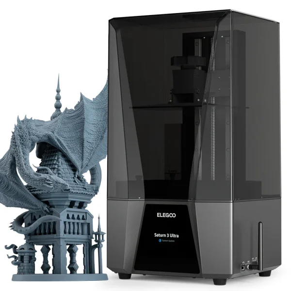 ELEGOO Saturn 3 Ultra – 12K Dental 3D Printer